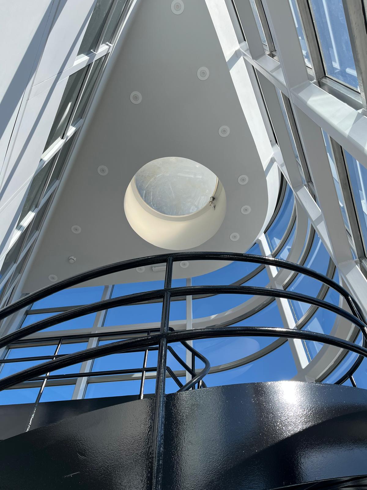 Commercial atrium decorating